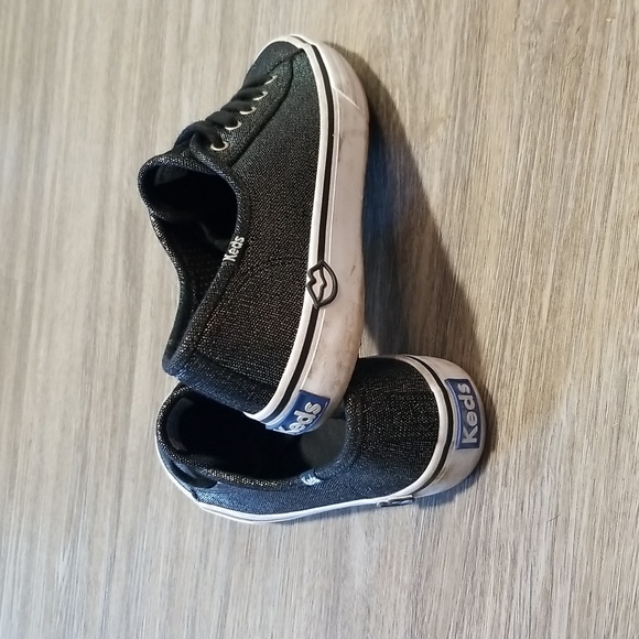 Black Sparkle Keds x eos - Picture 2 of 5